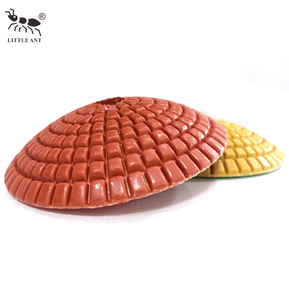 LITTLE ANT New Style Soft Arc-shaped Bowl Square Wet Polishing Pad Less Dust for Concrete Stone