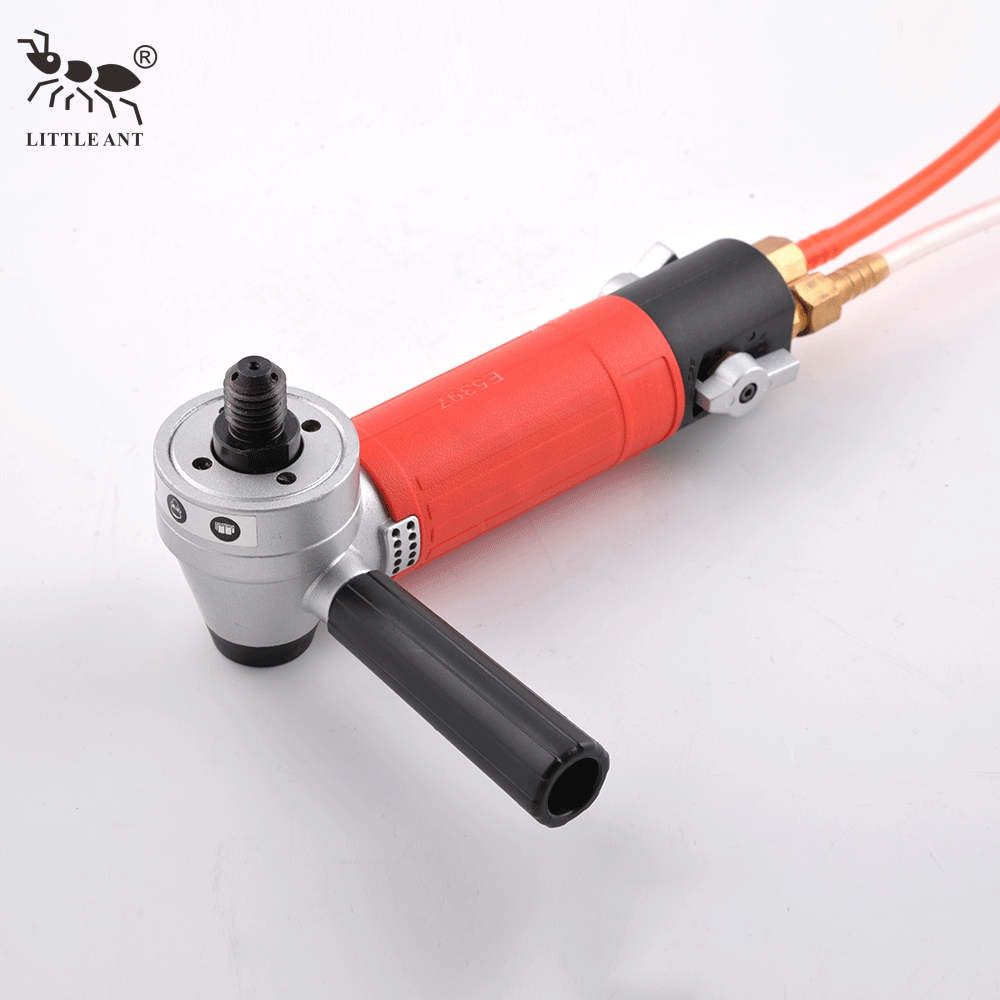 LITTLE ANT Side-Exhaust Air Wet Polisher Hand Hold Pneumatic Angle Polishing Machine Tools For Stone Granite Marble