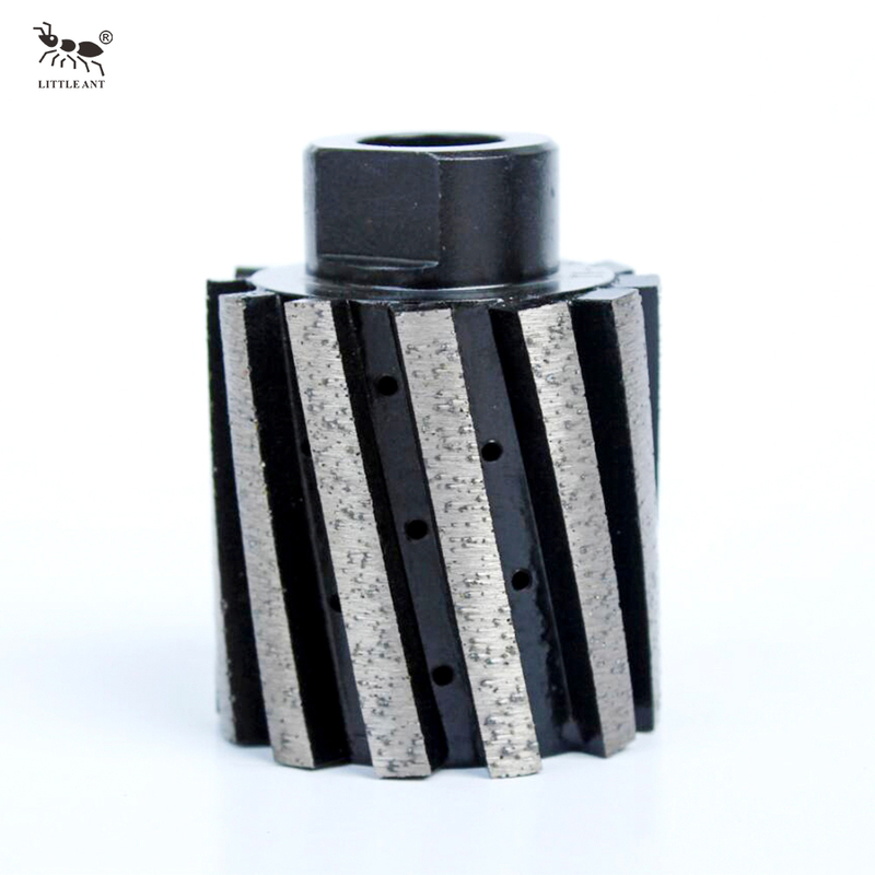 LITTLE ANT Zero Tolerance Diamond Segmented Drum Wheel for Polishing Grinding Marble Granite Stone