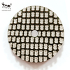 LITTLE ANT Gourd Shape Diamond Pressed Super Dry Polishing Pad Fast Leveling Qucik Repair for Marble Granite Terrazzo Concrete Tile