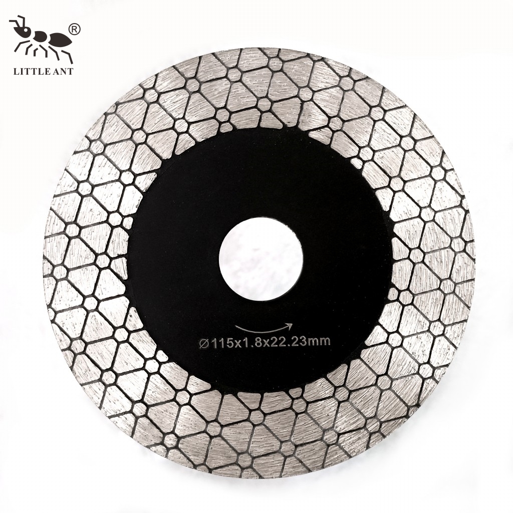 LITTLE ANT4.5 Inch 115mm 5 Inch 125mm Cutting & Grinding All-in-one Diamond Saw Blade for Ceramic  Microlite Tile PorcelaIn
