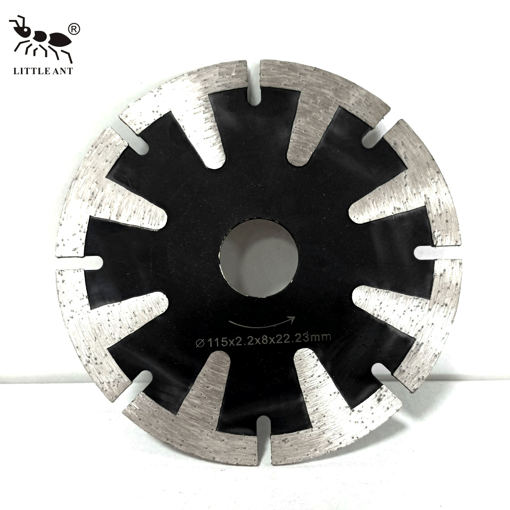 LITTLE ANT Diamond Cutting Disc for Granite 7"/ 180mm T-segment Saw Blade