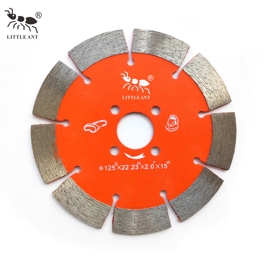LITTLE ANT Dry Cutting Disc for Wall Brick Concrete Grooving Diamond Segmented Saw Blade
