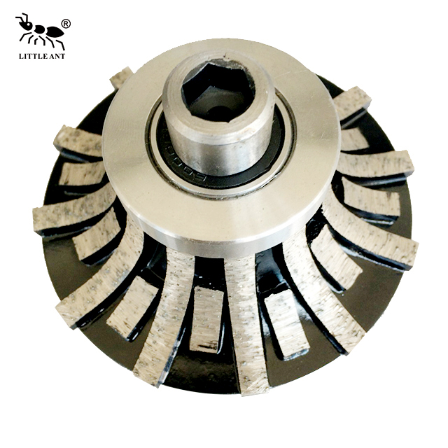 LITTLE ANT Diamond Profiling Wheel Router Bits for Profiling Countertops Used for Portable Grinding Machine