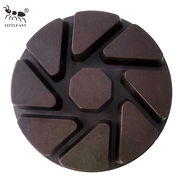 LITTLE ANT NEW 3inch Tornado Diamond Concrete Floor Polishing Pads for Carborundum Emery Ground