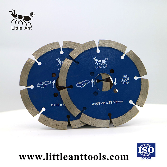 Diamond Sintered 4" Dry Cutting Circular Saw Blade for Stone Granite Marble 114mm Wet Or Dry Use