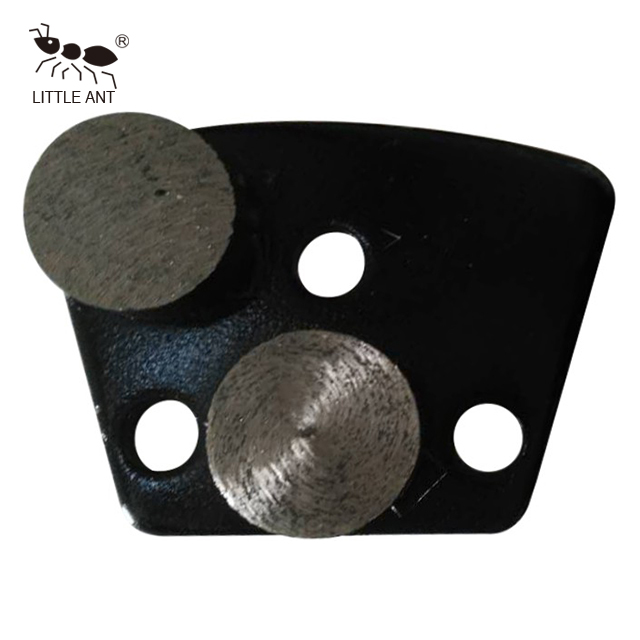 LITTLE ANT Abrasive Powder Tools Trapezoid Metal Bond Diamond Concrete Grinding Plate Pad Surface Polishing Disc