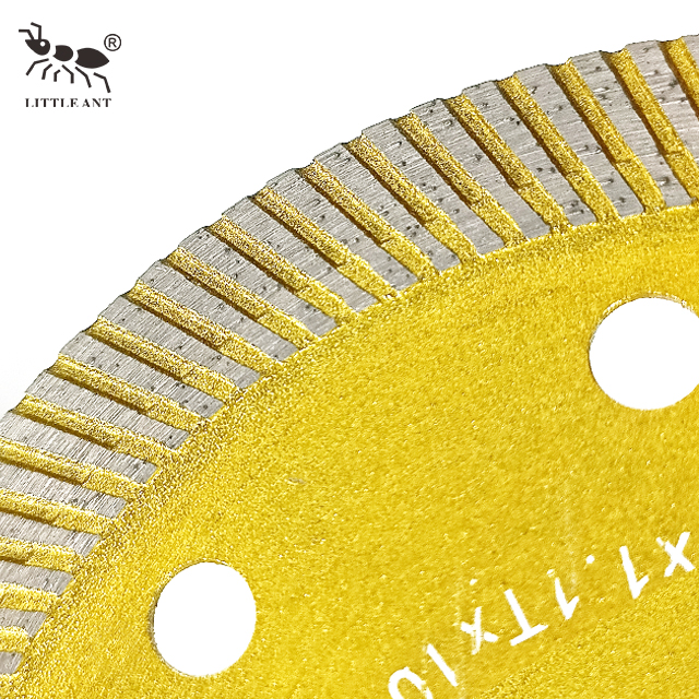 LITTLE ANT 4”/ ∮105mm Ceramic Ultra Thin Turbo Saw Blade Diamond Cutting Disc for Pocelain Tile Sintered Wheel Tool