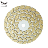 LITTLE ANT Head Shape Dry Diamond Polishing Pad Like Ear of Wheat for Marble Granite Hand Polisher Portable Grinder