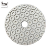 LITTLE ANT True Color 4inch Honeycomb Wet Polishing Pad for Engineered Stone Granite Marble