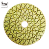 LITTLE ANT Diamond Hybrid Polishing Pad Dry And Wet Flexible Diamond for Stone Marble Granite Concrete Yellow
