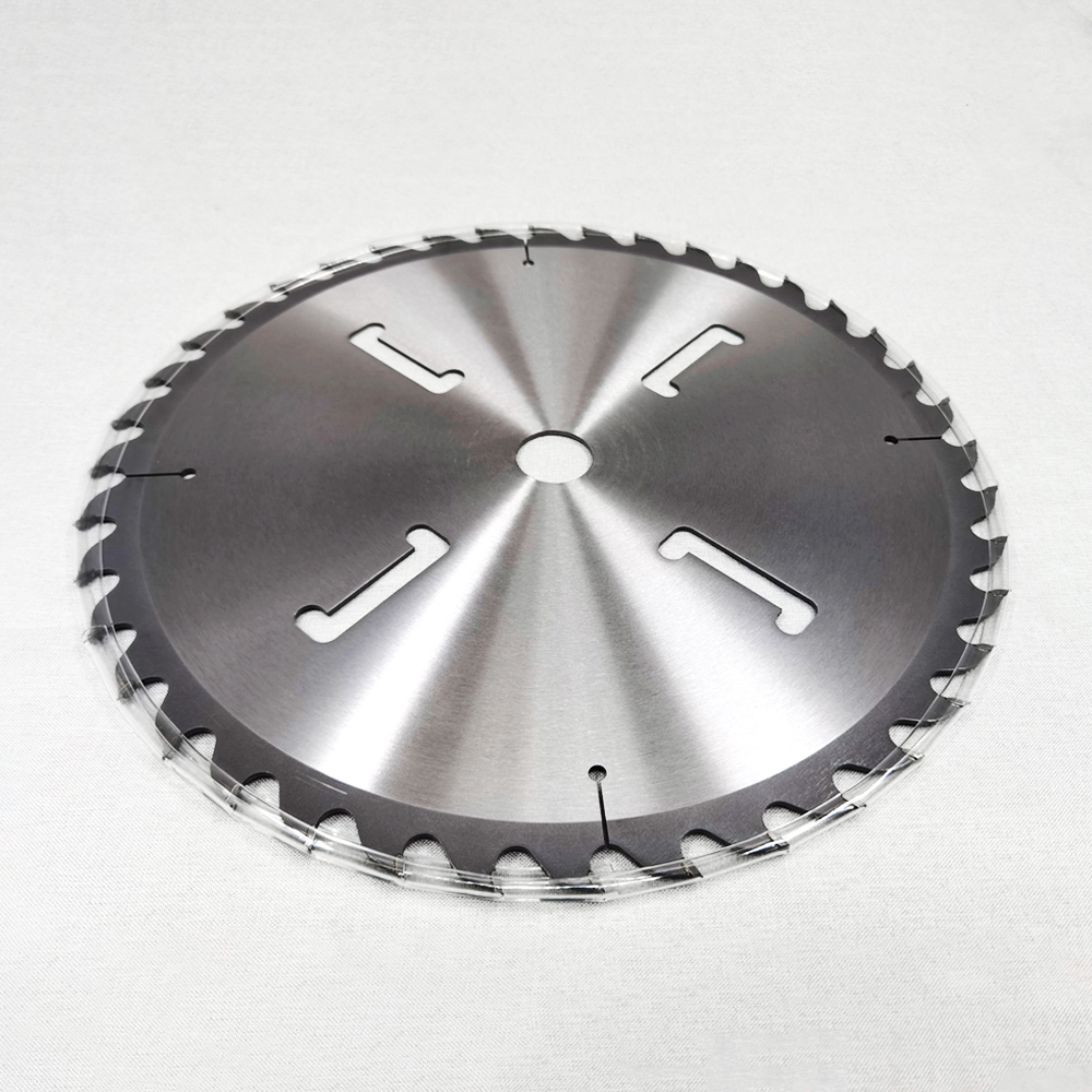 Silent Industrial 14 inch Tungsten Alloy Wood Sawing Disc With Rakers TCT Circular Cut Blade Woodworking