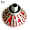 LITTLE ANT Diamond Profiling Wheel Router Bits for Profiling Countertops Used for Portable Grinding Machine
