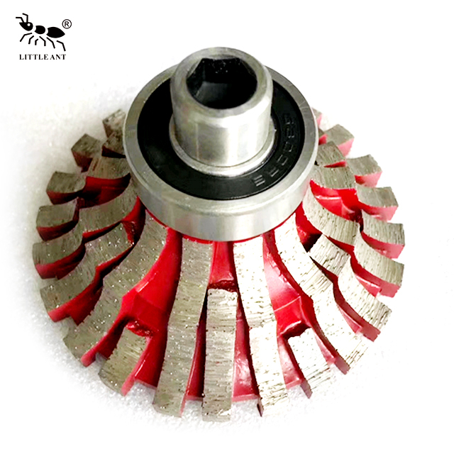 LITTLE ANT Diamond Profiling Wheel Router Bits for Profiling Countertops Used for Portable Grinding Machine