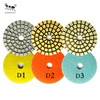 LITTLE ANT New Process 3-step Dry Diamond Pad for Floor Polishing Heat Dissipation Metal Nest Between