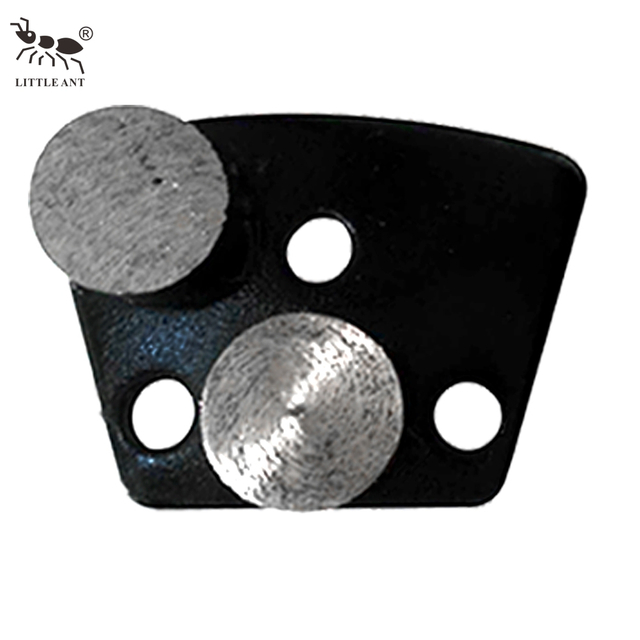 LITTLE ANT Abrasive Powder Tools Trapezoid Metal Bond Diamond Concrete Grinding Plate Pad Surface Polishing Disc