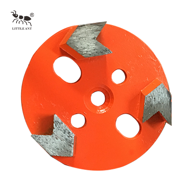 Circular Grinding Plate Metal Tool for Concrete Dry And Wet Use3 Gears 100mm