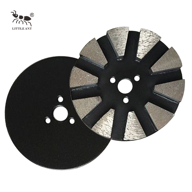 Metal Grinding Plate for Concrete Triangle Gear Dry And Wet Use Coarse