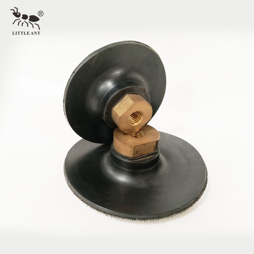 ∮100mm Rubber Backer Holder Connecter Pad M10 Thin Base Film