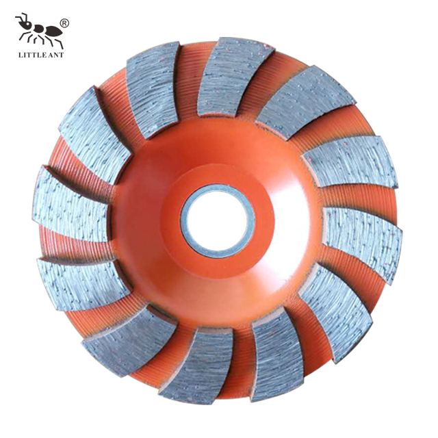 Best Seller Metal Bond Painted Diamond Concrete Grinding Wheel for Grinding Concrete And Stone.