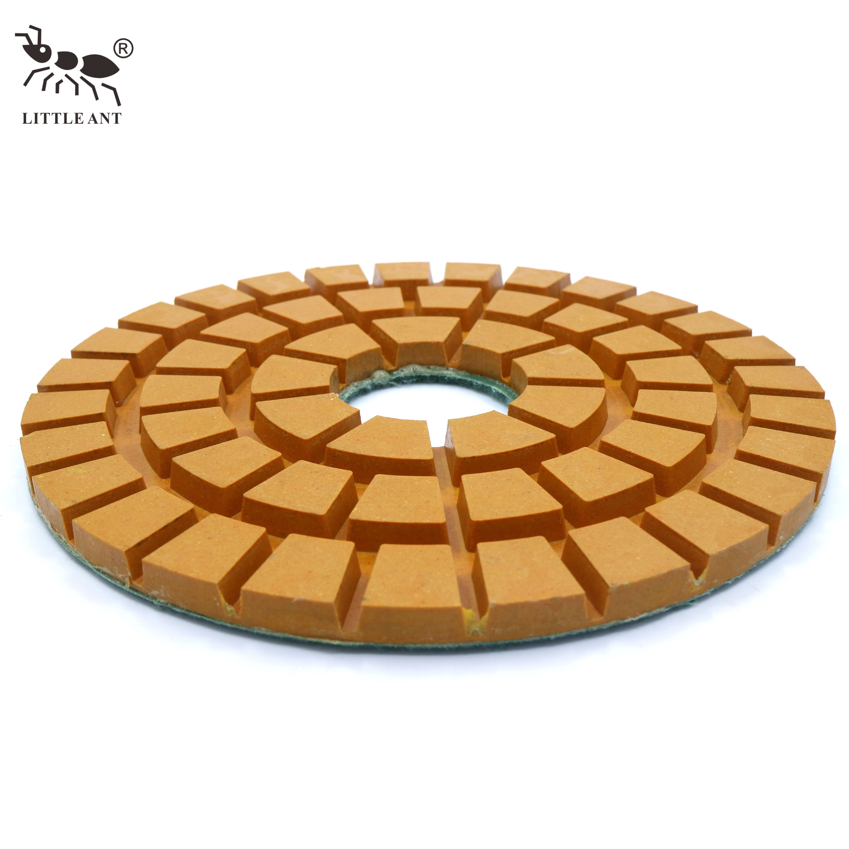 LITTLE ANT 230mm 9inch Resin Floor Polishing Pad Heavy-duty Polishing Machine Granite Marble Terrazzo Quartz