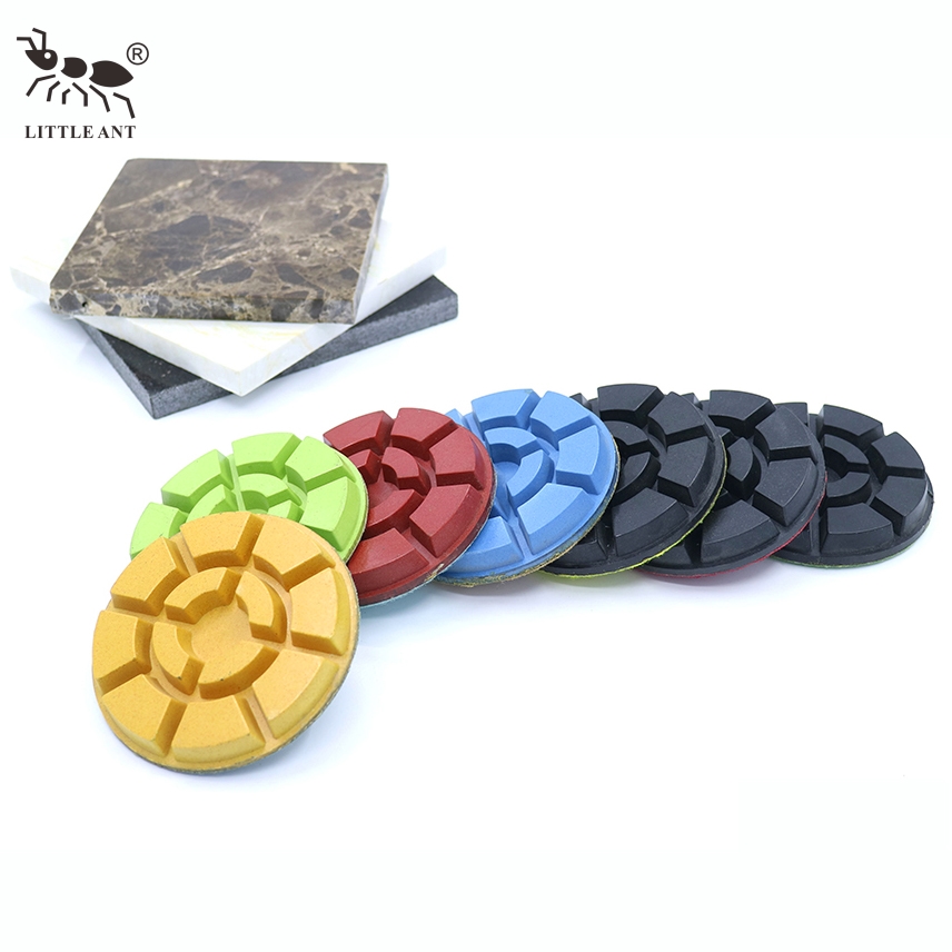 LITTLE ANT Resin Floor Polishing Pad Circular Wet Use for Concrete Pond Filter Marble