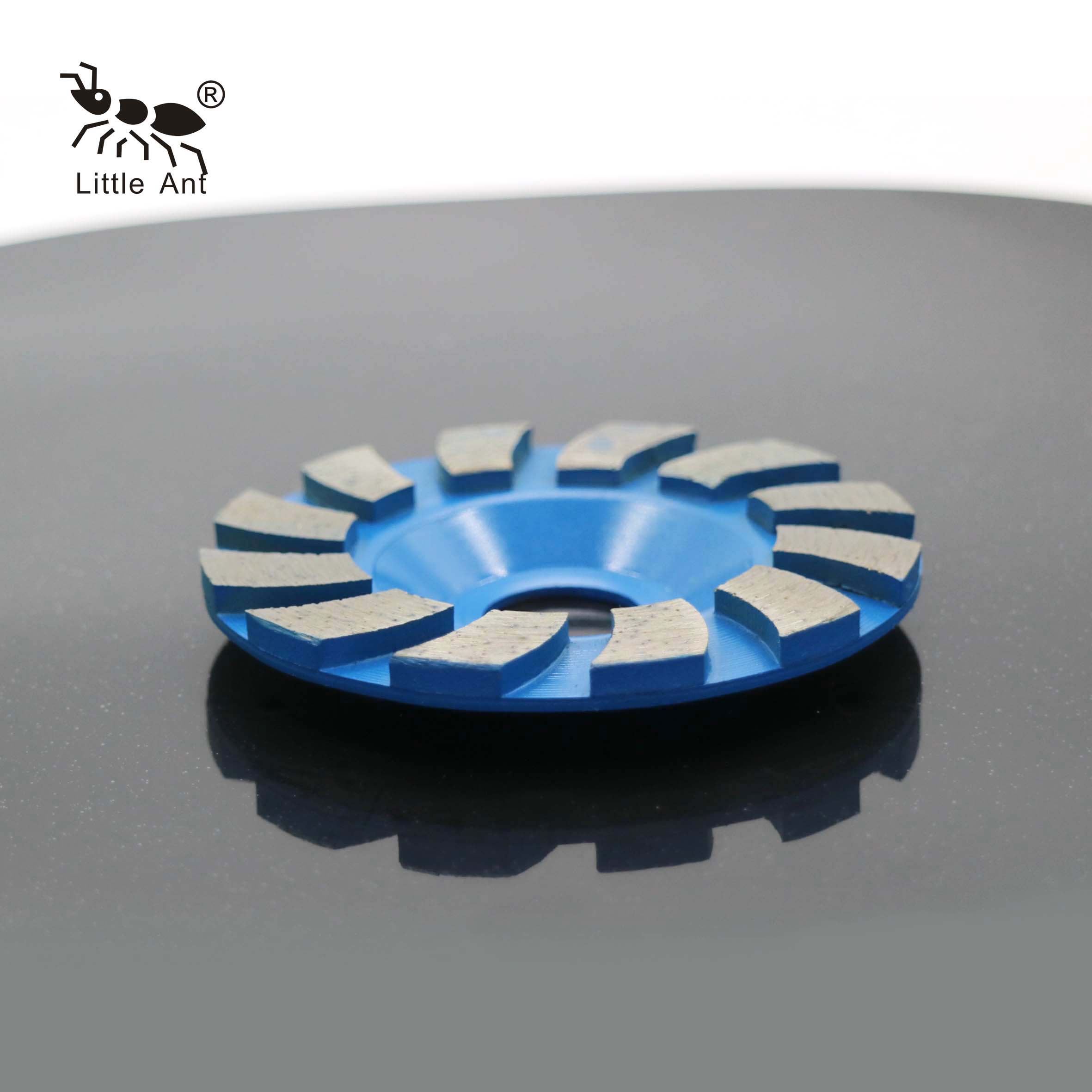 Best Seller Metal Bond Painted Diamond Concrete Grinding Wheel for Grinding Concrete And Stone.