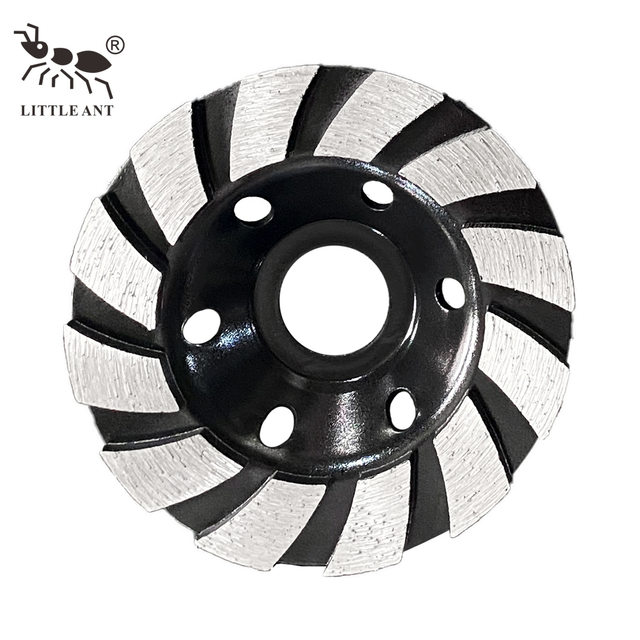 LITTLE ANT Circular Diamond Cup Wheel 3in 4in 5in 6in 7in Abrasive Tools for Concrete