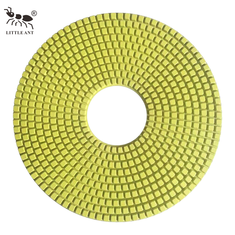 LITTLE ANT 400mm 16inch Resin Floor Polishing Pad Diamond Wet for Concrete Granite Marble Terrazzo Quartz