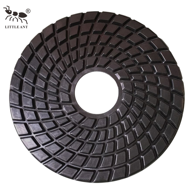 LITTLE ANT 300mm 12inch Resin Floor Polishing Pad Wet for Granite Marble Terrazzo Quartz Concrete