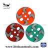 LITTLE ANT Circular Grinding Plate Metal Tool for Concrete Dry And Wet Use 4 Arrow Type Segments 100mm
