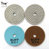 LITTLE ANT NEW High Gloss 4inch 2-step Shine Diamond Concrete Floor Polishing Pad