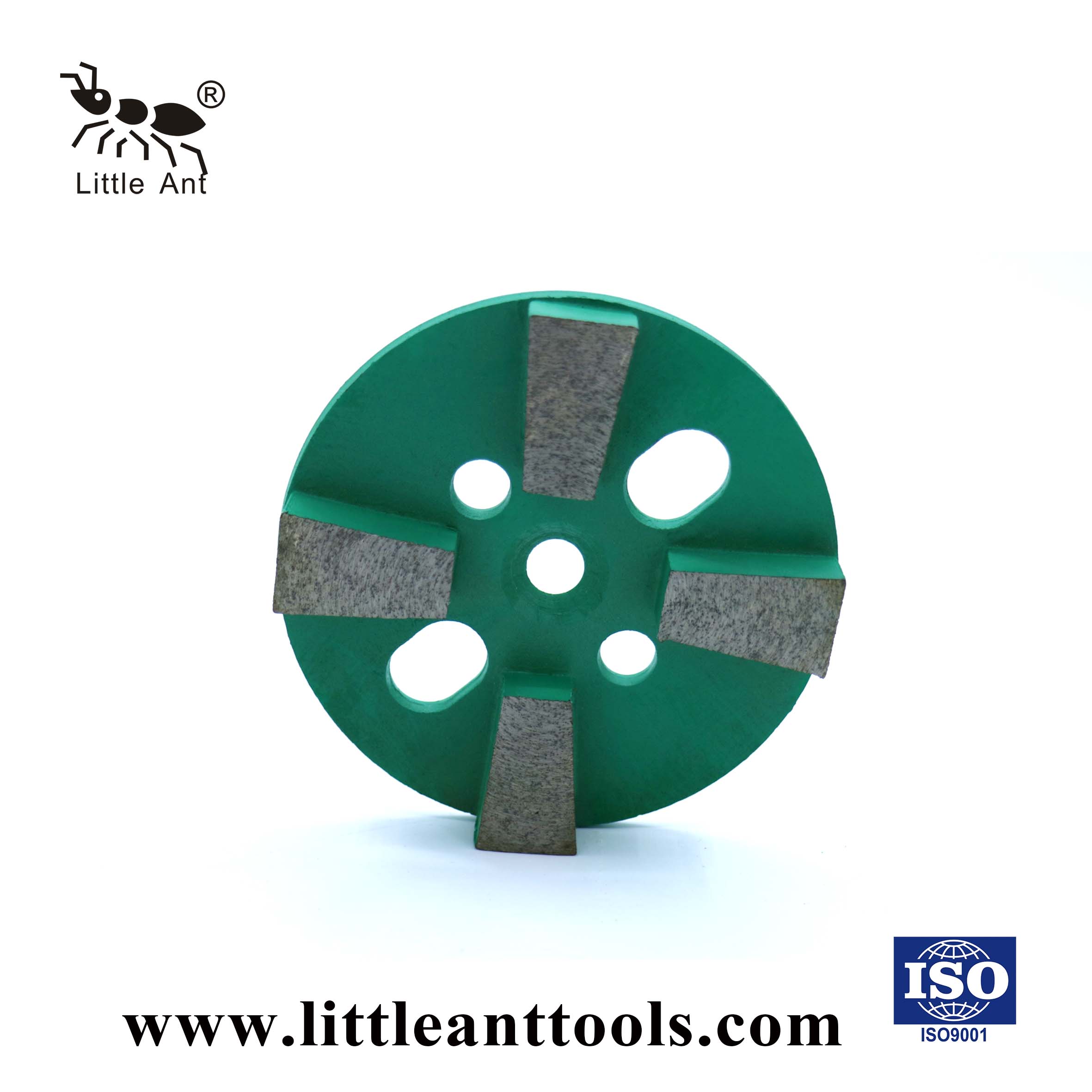 LITTLE ANT Circular Metal Grinding Plate for Concrete Dry And Wet Use Grinding Stone Concrete