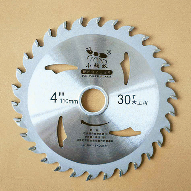 4 Inch 30 Teeth TCT Wood Cutting Circular Saw Blade