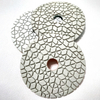 LITTLE ANT 3 Steps Pillar Diamond Wet Polishing Pad Flexible for Stone Marble Granite Terrazzo Limestone Concrete