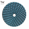 LITTLE ANT 4inch Quadrilateral Diamond Dry Polishing Pad for Different Materials Concrete Stone Granite Marble Terrazzo Quartz Tile