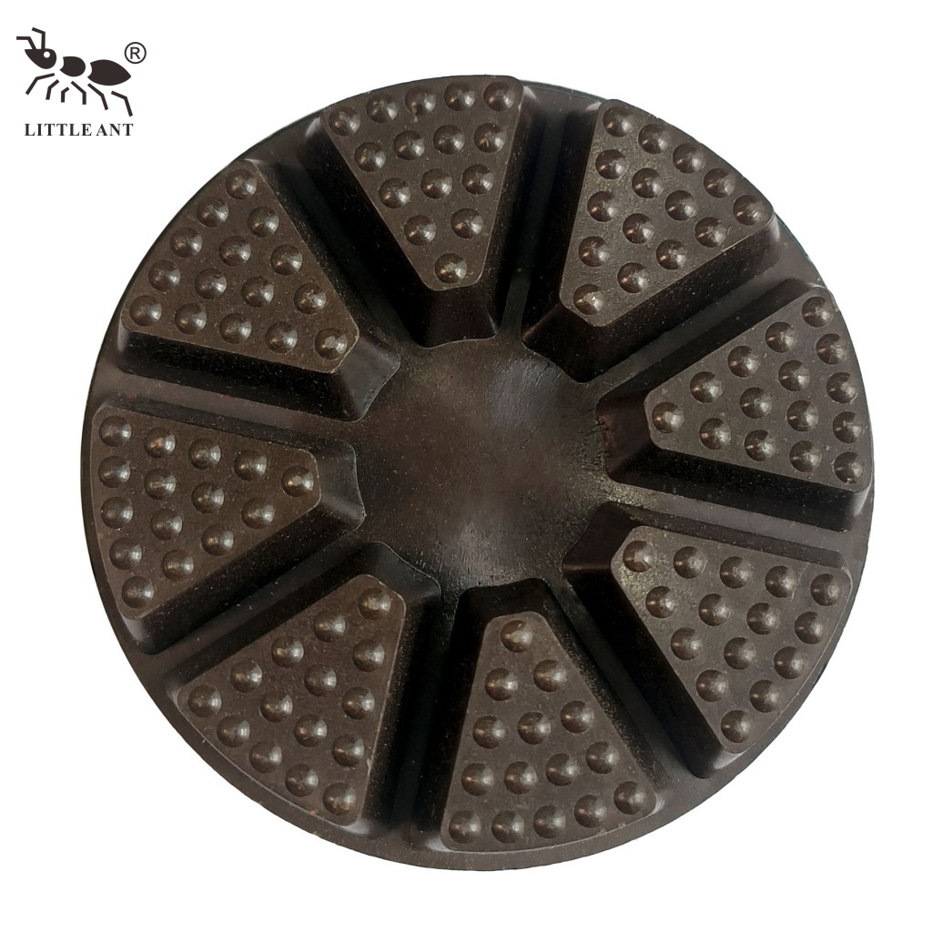 LITTLE ANT NEW 3 Inch King of Bull 3 Kinds of Shapes Diamond Concrete Floor Polishing Pad