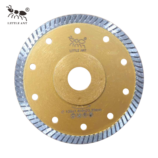 Professional Diamond Turbo Blade with Self-flange for Marble Ceramic Porcelain