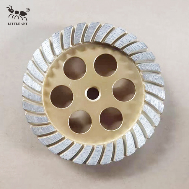 Planar Porous Metal Bond Diamond Concrete Grinding Wheel 