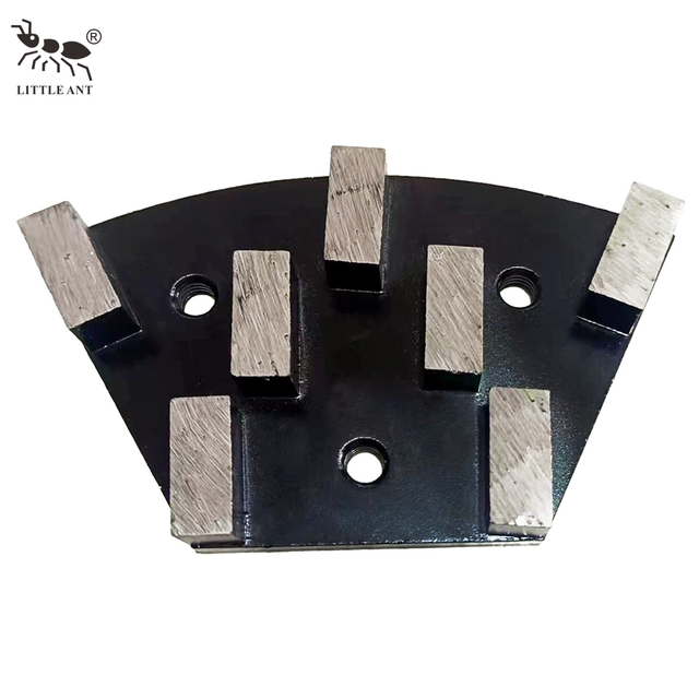 LITTLE ANT Disco De Corte Manufacturing 7 Segments M8 Holes Diamond Grinding Plate Abrasive Cut Off Wheel Disc Sanding Block For Concrete