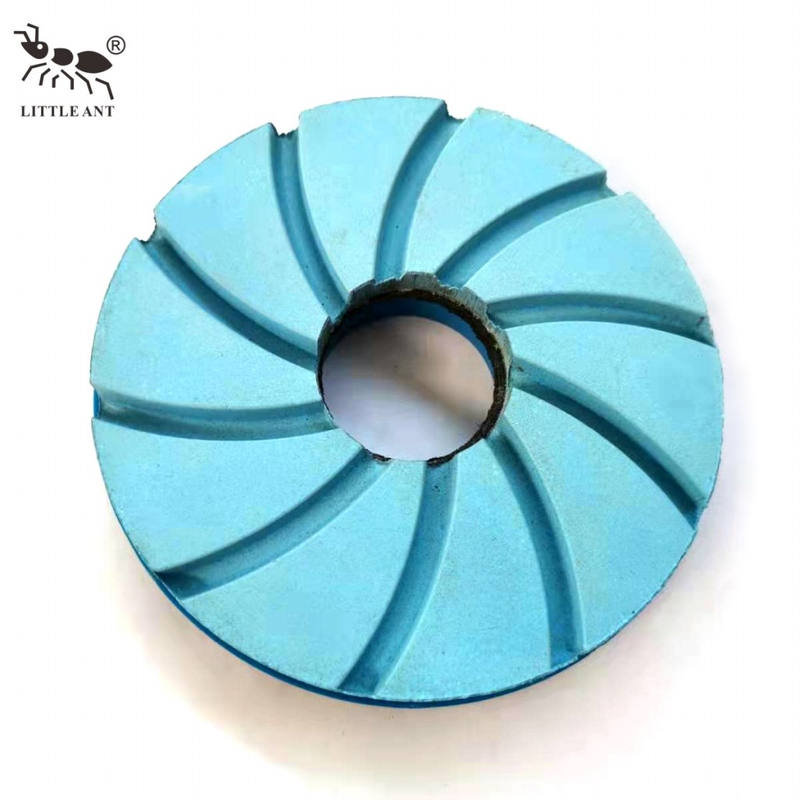 LITTLE ANT Snail Lock Edge Resin Polishing Pad With PVC Backer Granite Marble Terrazzo Quartz