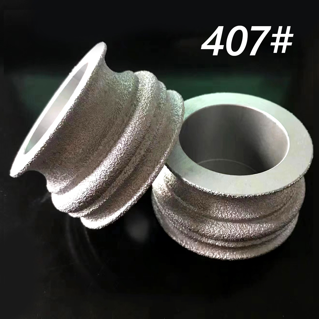 LITTLE ANT Vacuum Brazed Marble Granite Quartz Tile Ceramic 404# 407# Side Edge Grinding Profile Wheel for Angle Grinder