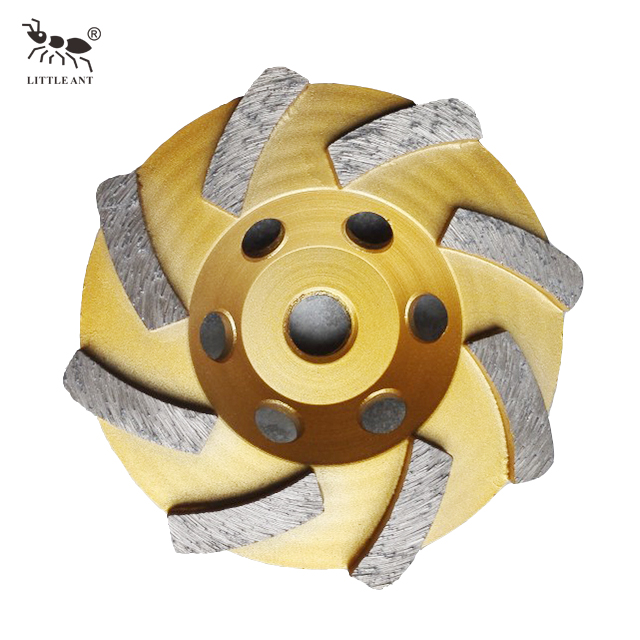 Golden Best Seller Metal Bond Diamond Concrete Grinding Wheel for Grinding Concrete And Stone.