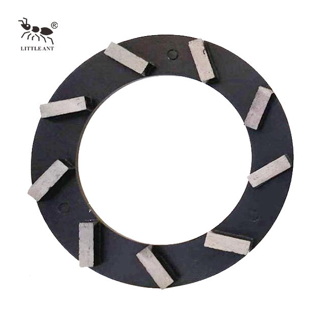 Metal Grinding Plate Circular Disc 9 Gears for Concrete Triangle Gear Dry And Wet Use Coarse