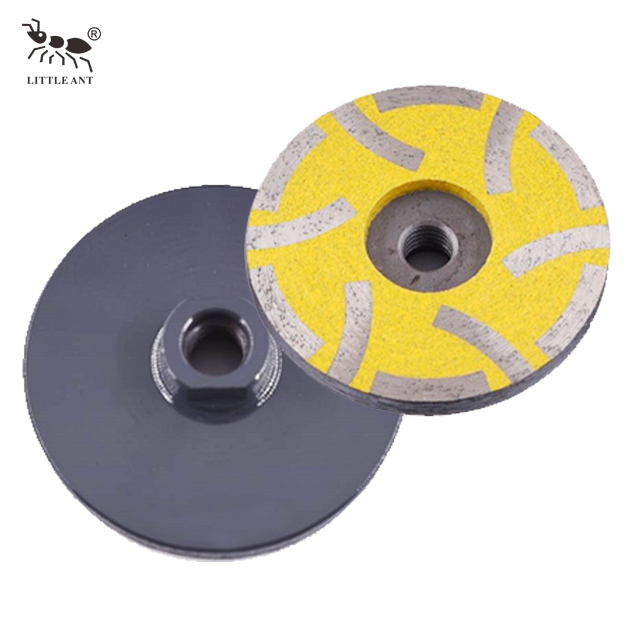 6 Gears Metal Bond Diamond Concrete Grinding Wheel 