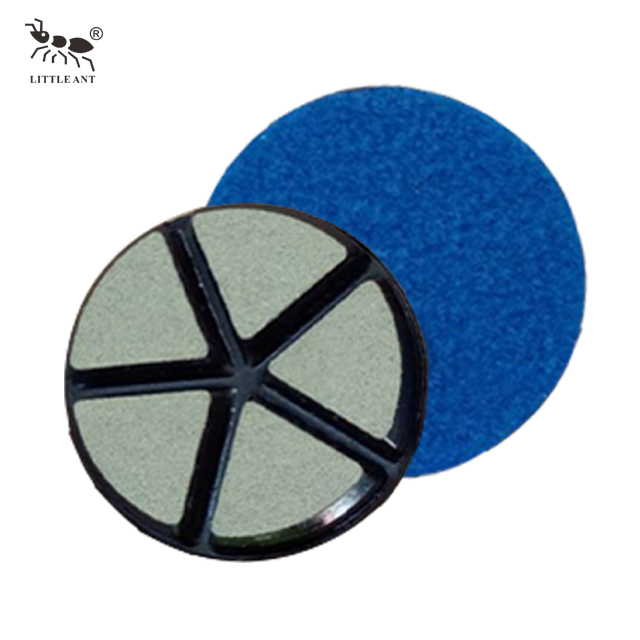 LITTLE ANT Resin Floor Polishing Pad 5 Segments for Tile Ceramic Porcelain Marble Terrazzo Quartz Power Tool 