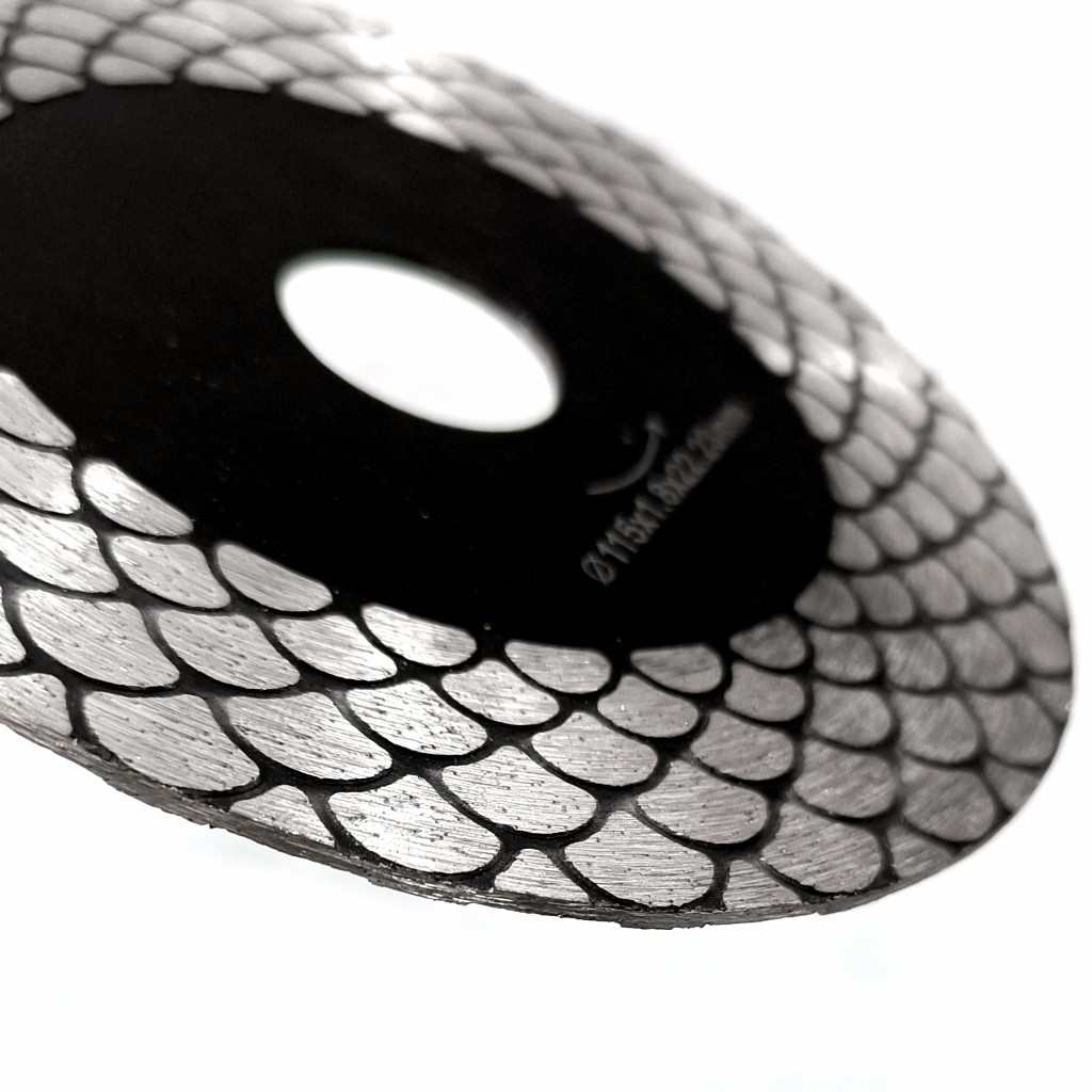 LITTLE ANT4.5 Inch 115mm 5 Inch 125mm Fish Scale Turbo Diamond Saw Blade for Ceramic  Microlite Tile PorcelaIn