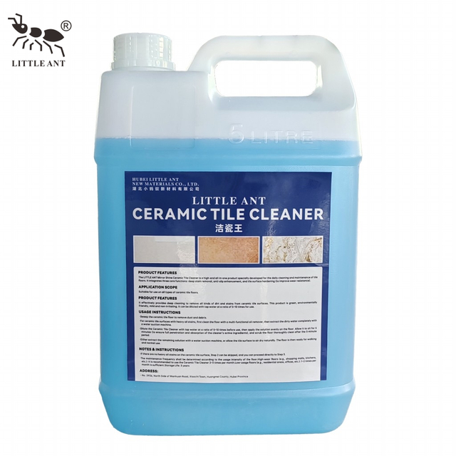 LITTLE ANT Professional Ceramic Tile Cleaner for Porcelain Floor Wall and Surface Care