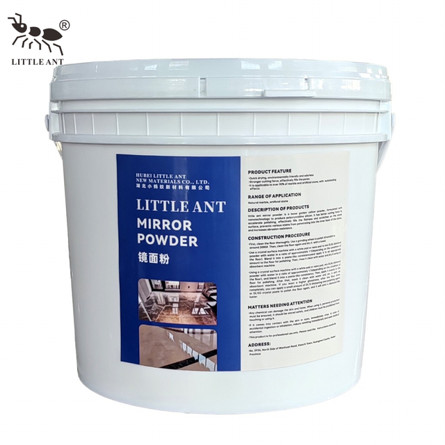LITTLE ANT Stone Mirror Polishing Powder for Marble Granite Terrazzo Floor Refinishing