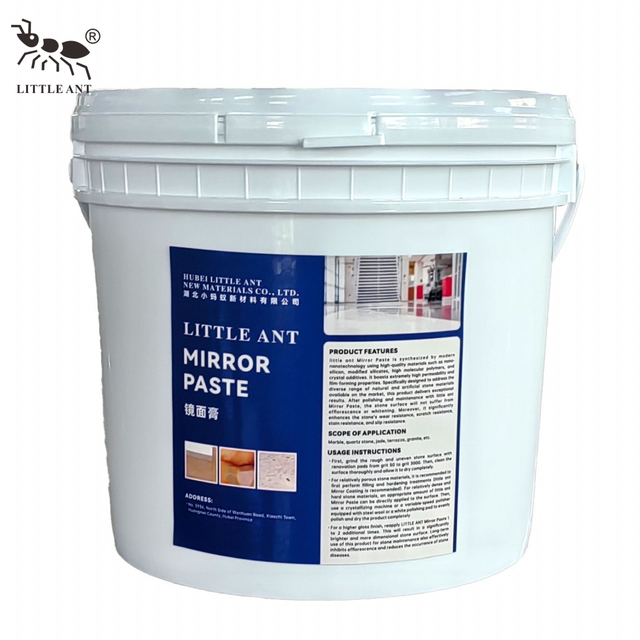LITTLE ANT Stone Mirror Polishing Paste for Marble Granite Quartz Countertop Finishing